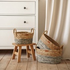 Корзины для хранения SL Home, плетёные, ручной работы, 3 шт., 30×23×16 см до 37×27×19 см - Фото 6