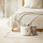 Корзина для хранения SL Home, плетёная, ручной работы, 22×22×22 см, белая - Фото 2