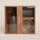 Аксессуары для ванной SL Home, 3 предмета: дозатор, мыльница, стакан - Фото 7