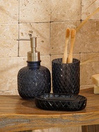 Аксессуары для ванной SL Home, 3 предмета, дозатор, мыльница, стакан - Фото 5