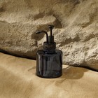 Дозатор для мыла SL Home, 330 мл, стекло, синий - Фото 6