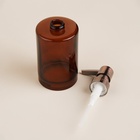 Аксессуары для ванной SL Home, 3 предмета, дозатор, мыльница, стакан, коричневый - Фото 4