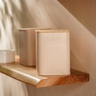 Банка для сахара «Сан-Лоренцо», 10×13 см, с бамбуковой крышкой, сталь, розовая - Фото 7