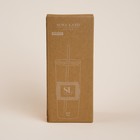 Стакан SL Home «Идиллия», 650 мл, 8.5×24 см, стекло, с трубочкой, зелёный - Фото 5