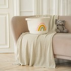 Корзина для хранения SL Home «Радуга», плетёная, ручной работы, 30×40×25 см, белая - Фото 7