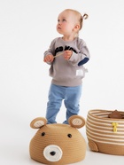 Корзина для игрушек SL Home «Медведь», плетёная, ручной работы, 25×26×41 см, коричневая - Фото 10