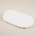 Корзина для хранения SL Home, с матрасом, плетёная, ручной работы, 70×38×25 см, белая - Фото 6