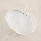 Корзина для хранения SL Home, с матрасом, плетёная, ручной работы, 70×38×25 см, белая - Фото 7