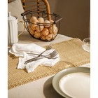 Дорожка на стол SL Home, 30×120 см, бежевая - Фото 1