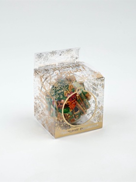 Елочная игрушка со свитками «С Новым годом 2026», 30 свитков