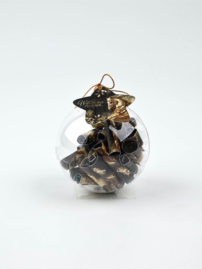 Подвеска ёлочная игрушка со свитками «Пусть зима исполняет желания», 30 свитков