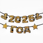 Гирлянда на ленте "2025 год", 1,5 м. 10336001 - фото 14632233