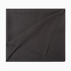 Скатерть Этель Linen collection graphite 145х220см,100%лён 265 г/м2 - фото 4632152
