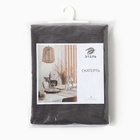Скатерть Этель Linen collection graphite 145х220см,100%лён 265 г/м2 10610006 - фото 319818442