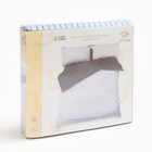 Постельное бельё евро «Этель» Stripes, новосатин - фото 24691765