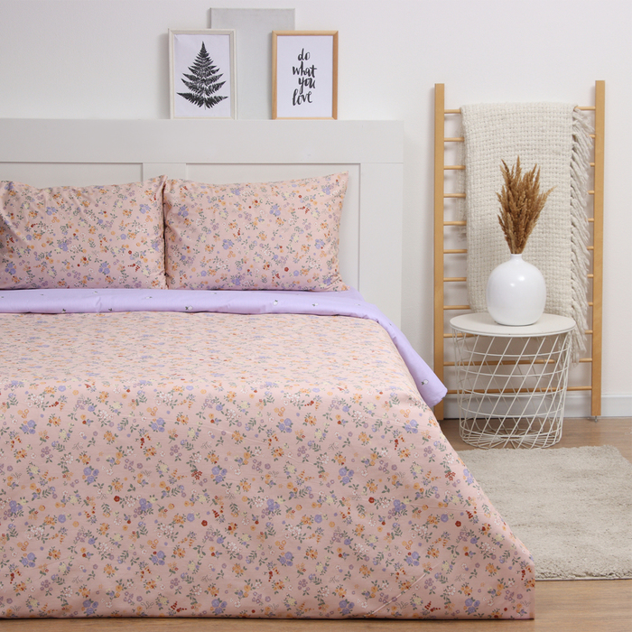 

Постельное бельё LoveLife дуэт Summer mood 143х215см-2шт, 225х240см,50х70см-2шт хлопок, сатин 125г/м
