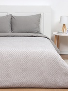 Покрывало евро макси LoveLife «Tufting: Квадрат», 240×230±5 см, микрофайбер, серое - Фото 1
