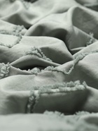 Покрывало 1.5-спальное LoveLife Tufting: Орнамент, 150×220±5 см, микрофайбер, зелёное - Фото 4