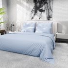 Пододеяльник 220ТС Этель 175*220 см, цв.голубой, сатин, 100% хлопок - фото 809607796