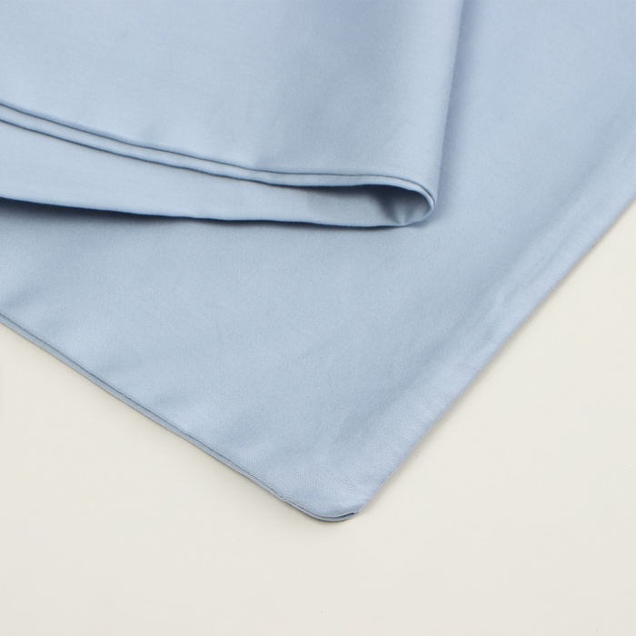 Пододеяльник евро «Этель», 200×215 см, сатин, голубой