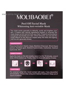 Маска пленка против морщин с эффектом глубокого очищения, с бамбуковым углем, 20 г, 10 штук - Фото 12