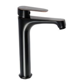 {{photo.Alt || photo.Description || 'УЦЕНКА Смеситель для раковины ZEIN Z3800, однорычажный, высота излива 22 см, картридж 35 мм, черный'}}