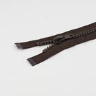 Молния «Трактор», №8, разъёмная, замок автомат, 90 см, цвет коричневый (комплект 3 шт) - фото 27618927