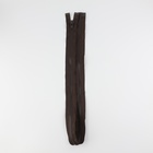 Молния «Трактор», №8, разъёмная, замок автомат, 90 см, цвет коричневый (комплект 3 шт) - фото 27618928