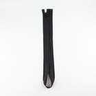 Молния «Трактор», №8, разъёмная, 2 замка, замки автомат, 100 см, цвет чёрный (комплект 2 шт) - фото 27618948