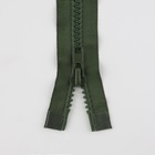 Молния «Трактор», №8, разъёмная, 2 замка, замки автомат, 100 см, цвет хаки (комплект 2 шт) - фото 27618960