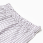 Комплект женский домашний (футболка,шорты) "Барашки", цвет светло-серый, размер 52 - фото 24989239