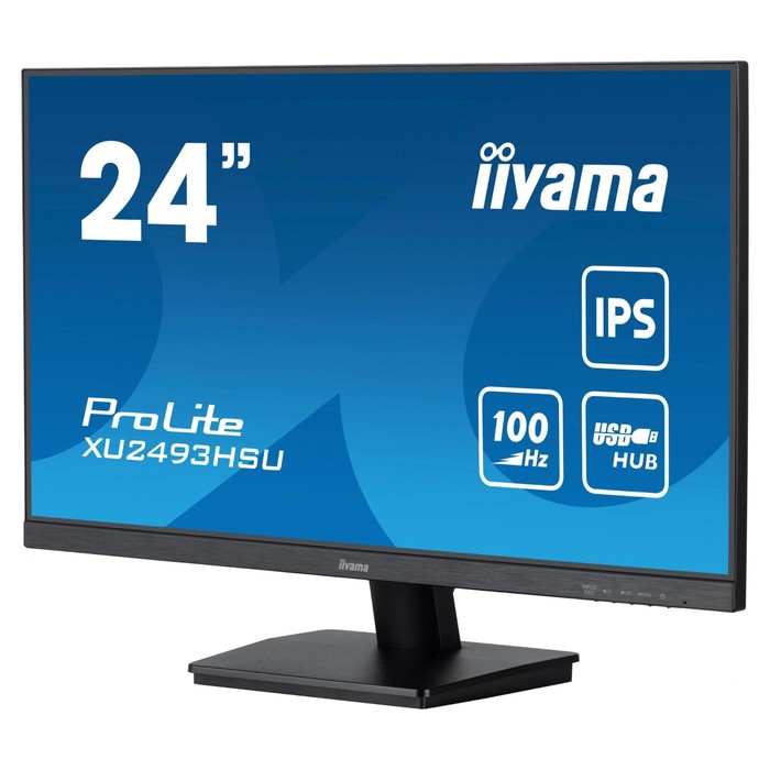 Монитор Iiyama 23.8" ProLite XU2493HSU-B6 черный IPS LED 1ms 16:9 HDMI M/M матовая 250cd 17   106691 - фото 51631328