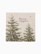 Набор новогодний подарочный «Этель. Звери в лесу», 5 предметов, полотенце 30×60 см, повязка на голову, расчёска - Фото 21