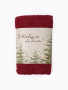 Набор новогодний подарочный «Этель. Звери в лесу», 5 предметов, полотенце 30×60 см, повязка на голову, расчёска - Фото 22