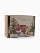 Набор новогодний подарочный «Этель. Звери в лесу», 5 предметов, полотенце 30×60 см, повязка на голову, расчёска - Фото 28