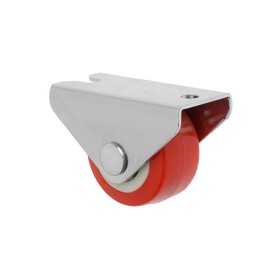 Ролик выкатной CAPPIO, прорезиненный, d=24 мм, 4 шт.