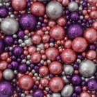 Кондитерская посыпка "Блеск": розовая, серебряная, фиолетовая, 50 г - Фото 2