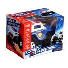 УЦЕНКА Джип-перевёртыш «Полиция», работает от батареек, синий - Фото 6