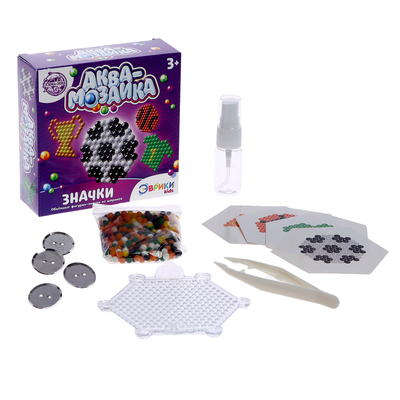 УЦЕНКА Аквамозаика для детей «Спорт», 294 шарика, уценка