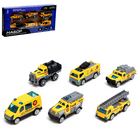 УЦЕНКА Набор металлических машин «Строительная техника», 6 штук 10679796