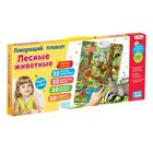 УЦЕНКА (заломы на товаре) Говорящий электронный плакат «Лесные животные», работает от батареек - Фото 3