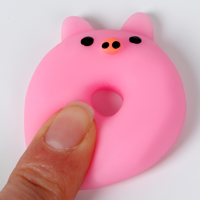 Антистресс игрушка «Зверюшки», мялка с пастой, МИКС