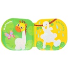 Книжка для ванны для купания с игрушками и мочалкой Крошка Я «Утята», набор для купания - Фото 10