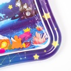 Акваковрик надувной развивающий водный коврик «Волшебная ночь», 80x50 см., в пакете, Крошка Я - фото 4525075
