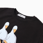 Футболка детская KAFTAN Gussi р. 30 (98-104 см), черный - фото 24730865