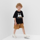 Футболка детская KAFTAN Gussi р. 36 (134-140 см), черный - фото 26616802