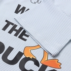 Футболка детская в полоску KAFTAN Duck р.32 (110-116 см), голубой/белый - Фото 8