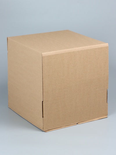 Коробка под торт, крафт, 30×30×30 см