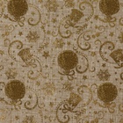 Лоскут «Игрушки новогодние», 48 × 48 см, цвет золотой - Фото 2