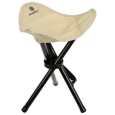 Стул туристический maclay, 28×26×36 см, до 60 кг, бежевый